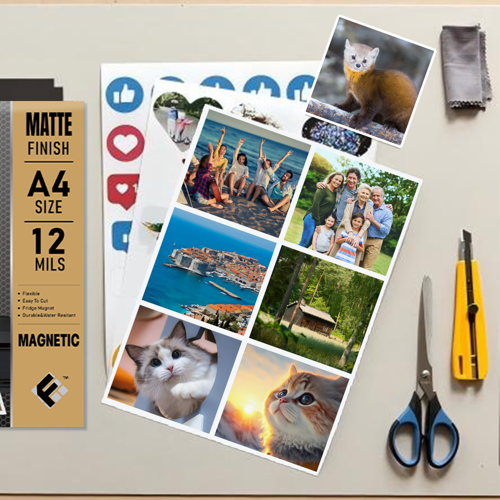 Carta magnetica a getto d'inchiostro