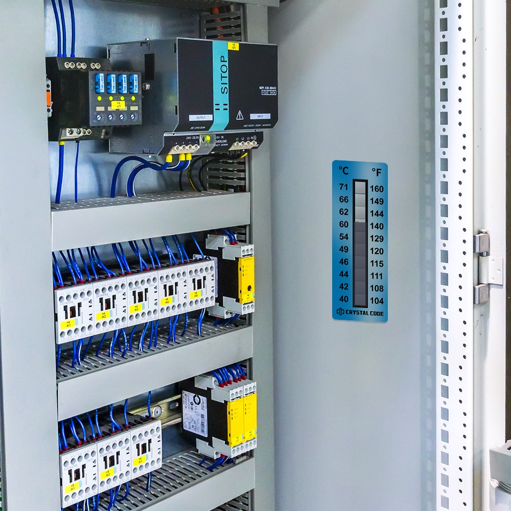 Etichetta indicativa di temperatura irreversibile