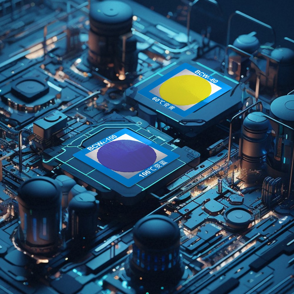 Adesivo per indicatore di temperatura irreversibile