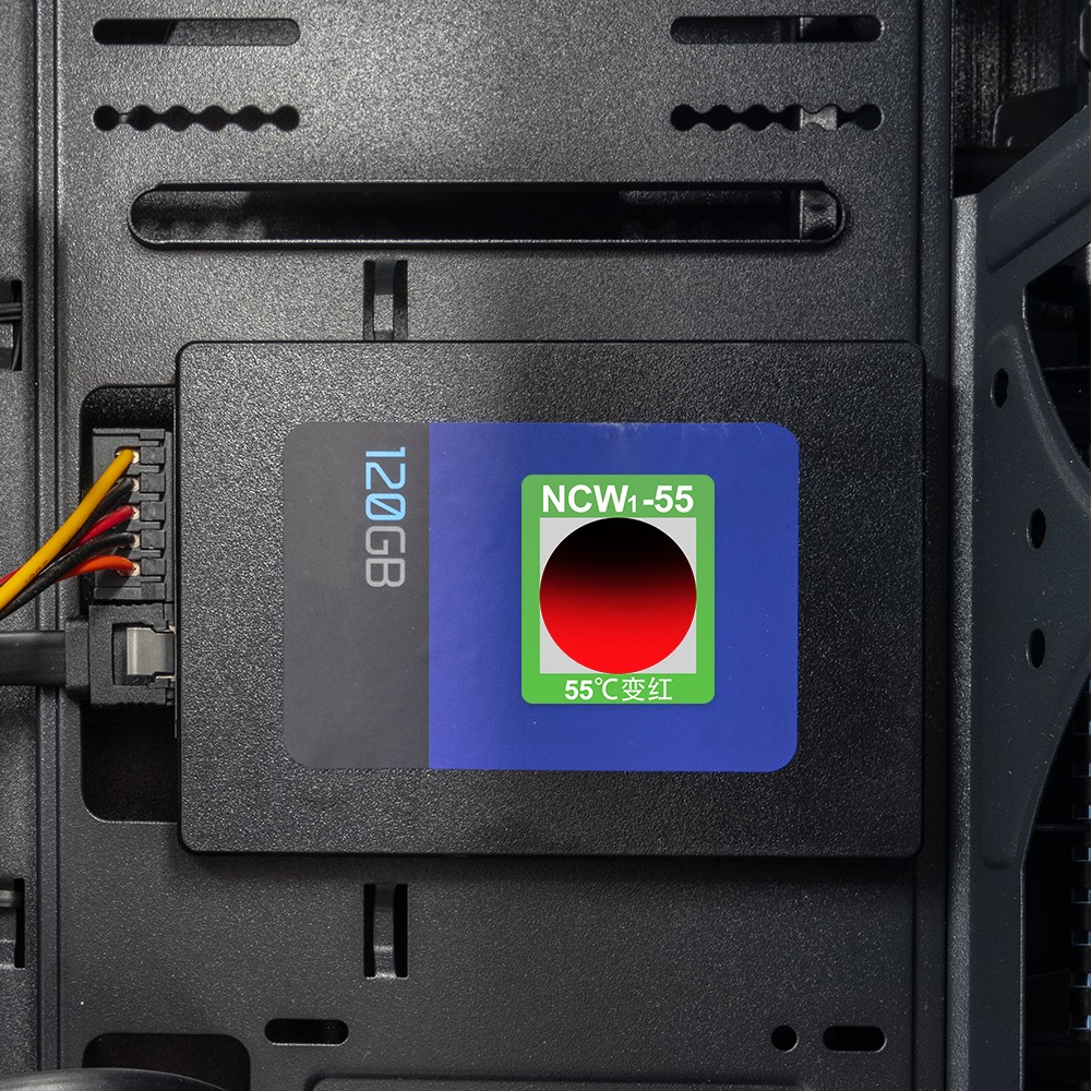 Etichetta Indicatore di Temperatura Reversibile