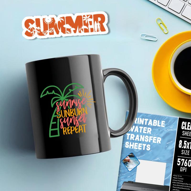 Fogli per decalcomanie per scivoli d'acqua