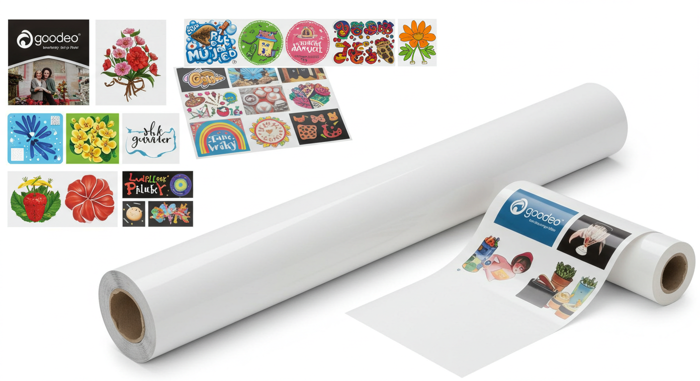 Carta adesiva vinile a getto d'inchiostro Agodeo