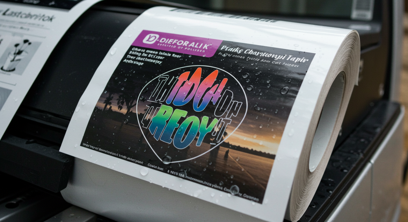 La migliore carta adesiva vinilique inkjet per uso all'aperto