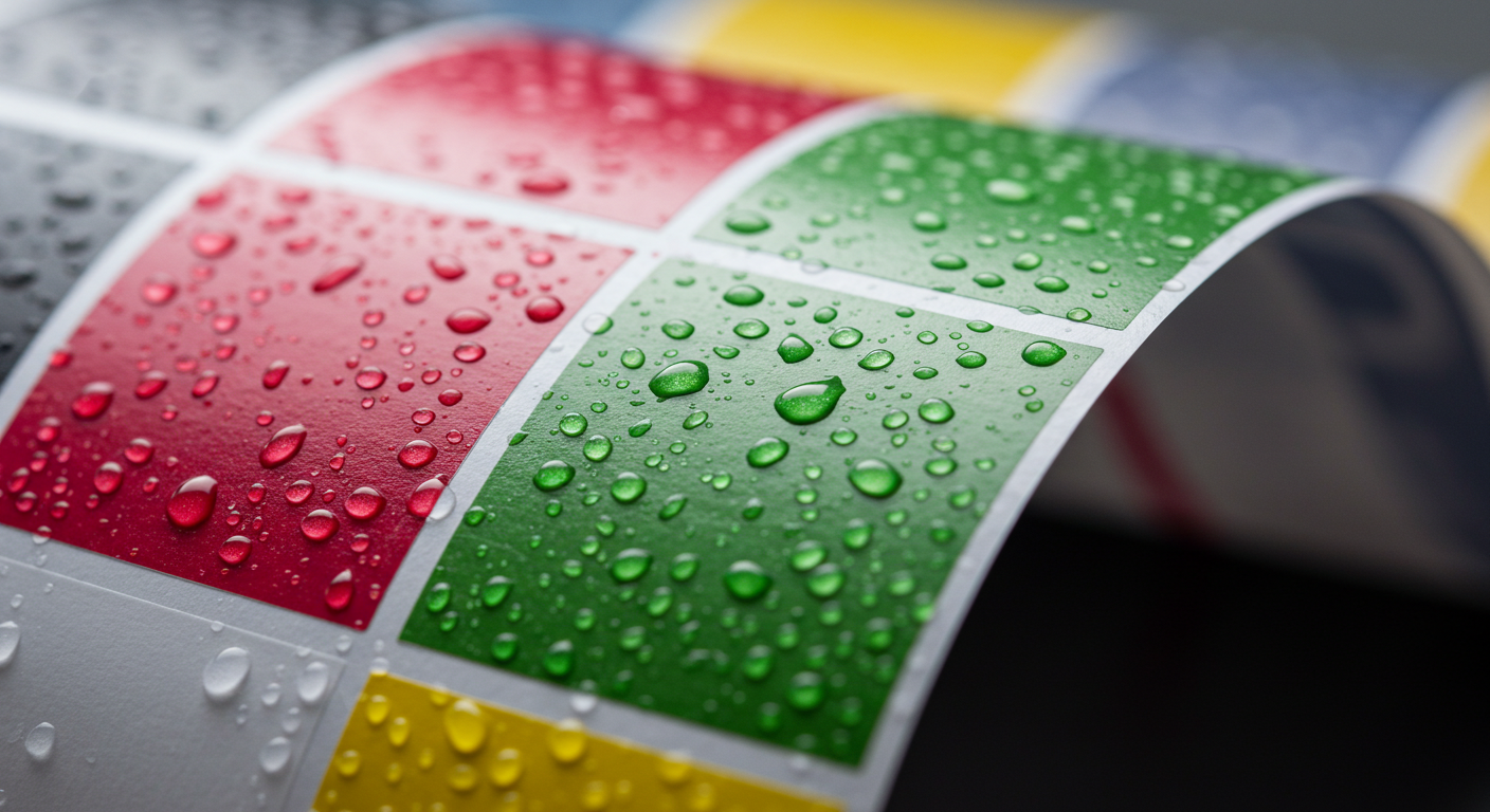 Carta adesiva impermeabile resistente per stampanti a getto d'inchiostro