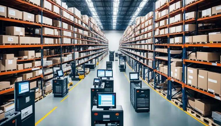 Tag UHF RFID per l'inventario del magazzino