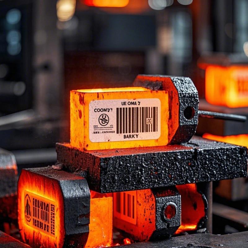 Etichette impermeabili e resistenti al calore per forni