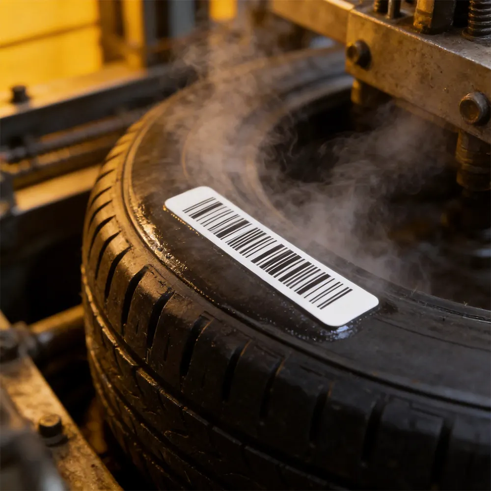 thermal resistant industrial label