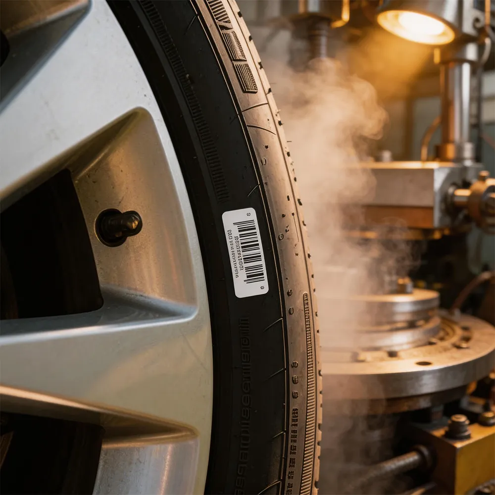 high temperature industrial label