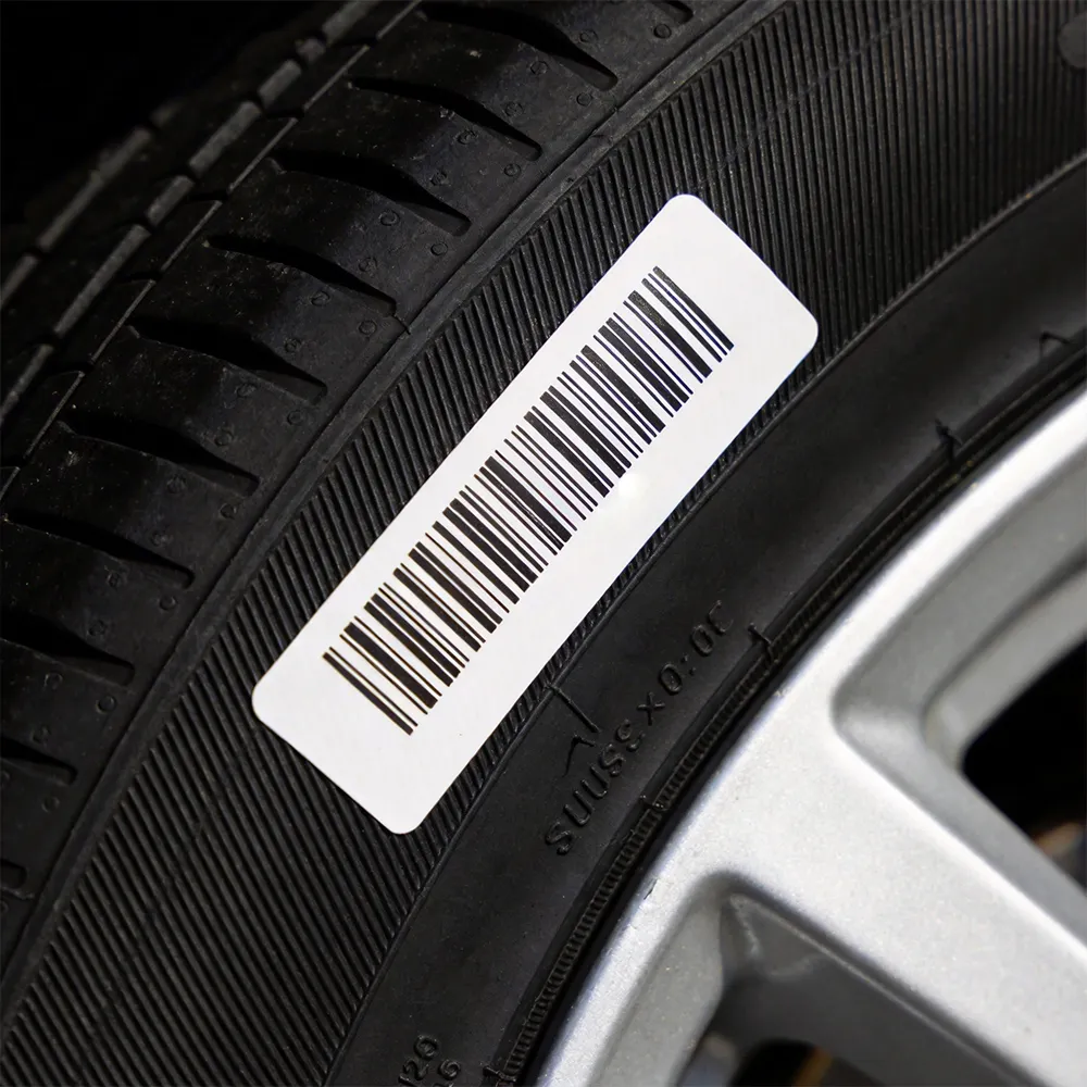 40x10mm High Temperature Tire Label