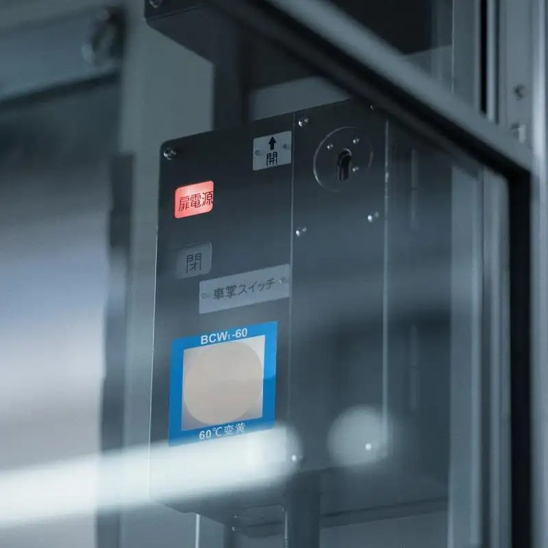 Adesivo per il monitoraggio della temperatura