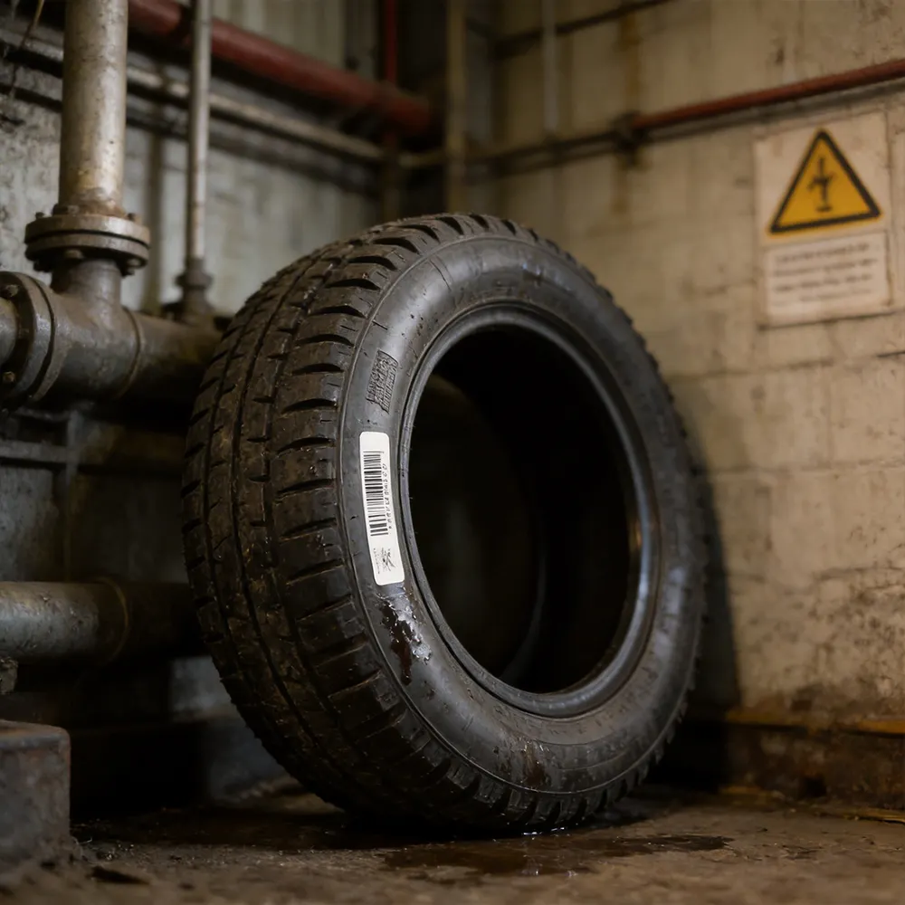 industrial tire identification label