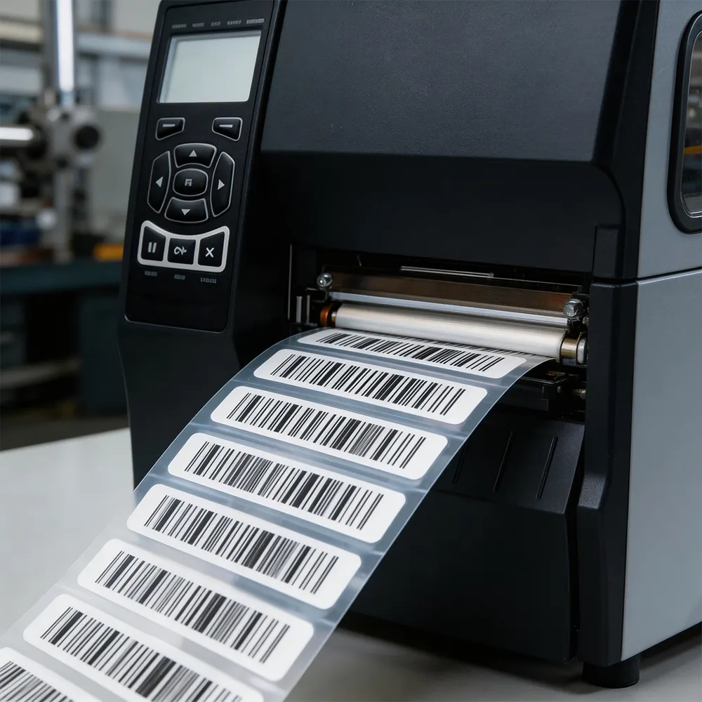 Etichetta identificativa per l'indurimento degli pneumatici