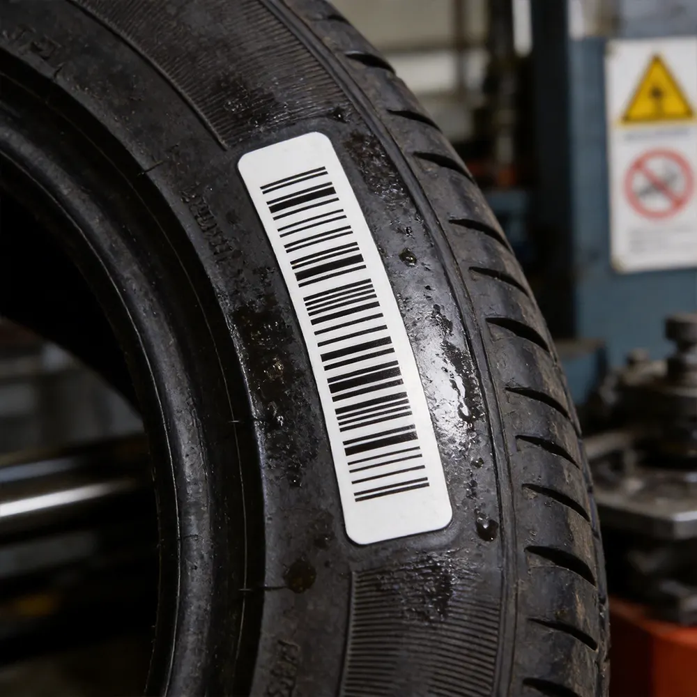 industrial heat resistant label