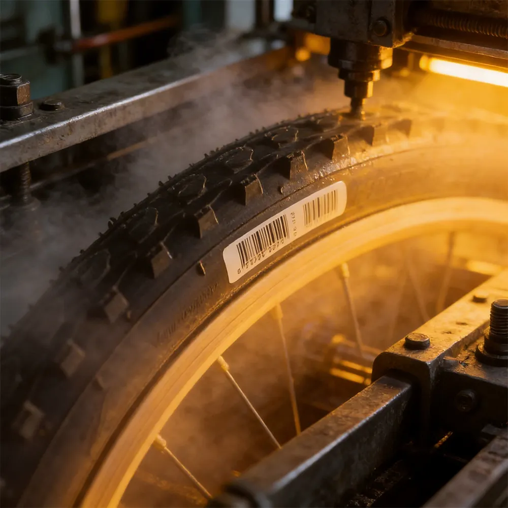 tire lifecycle tracking label