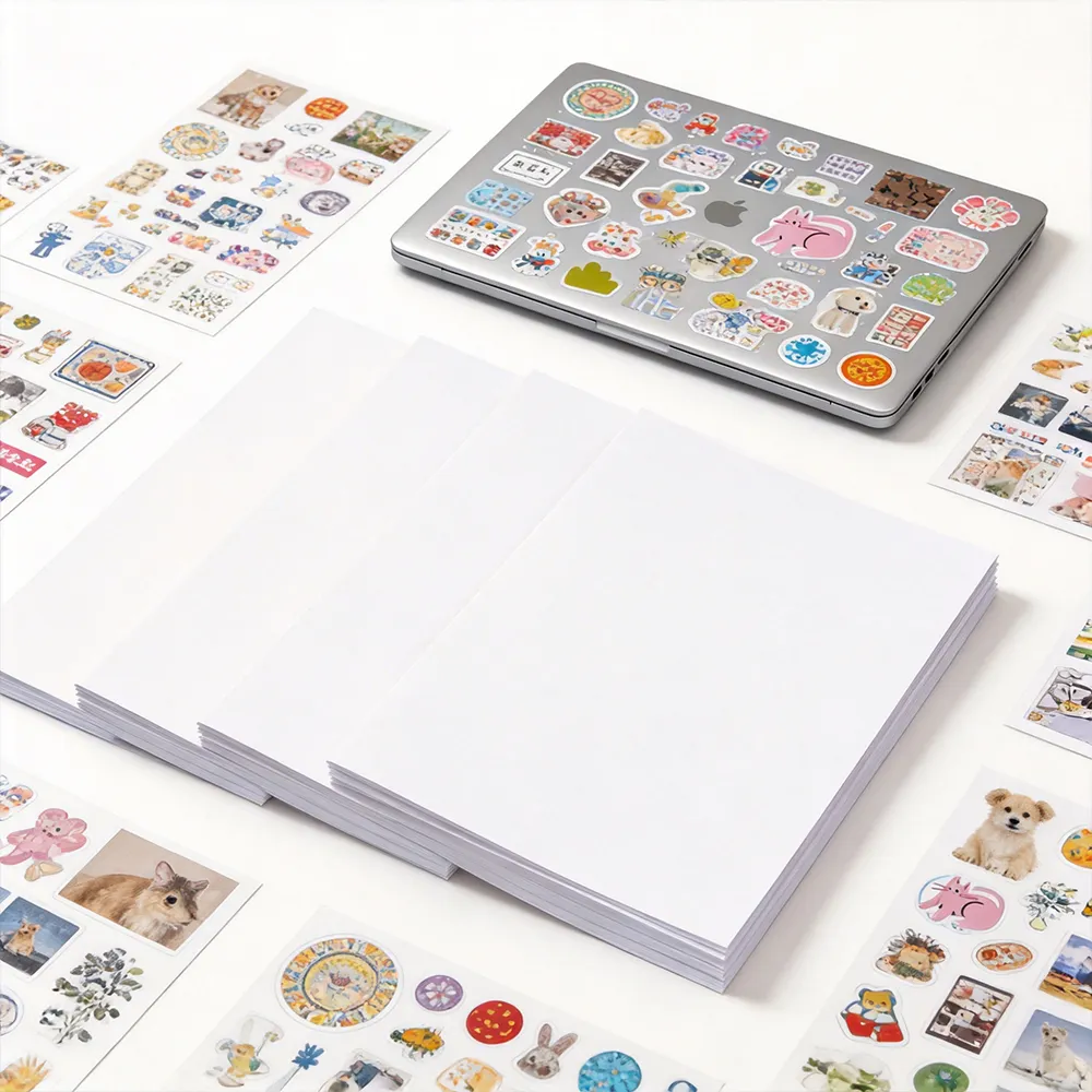 Adesivi personalizzati per laptop in vinile