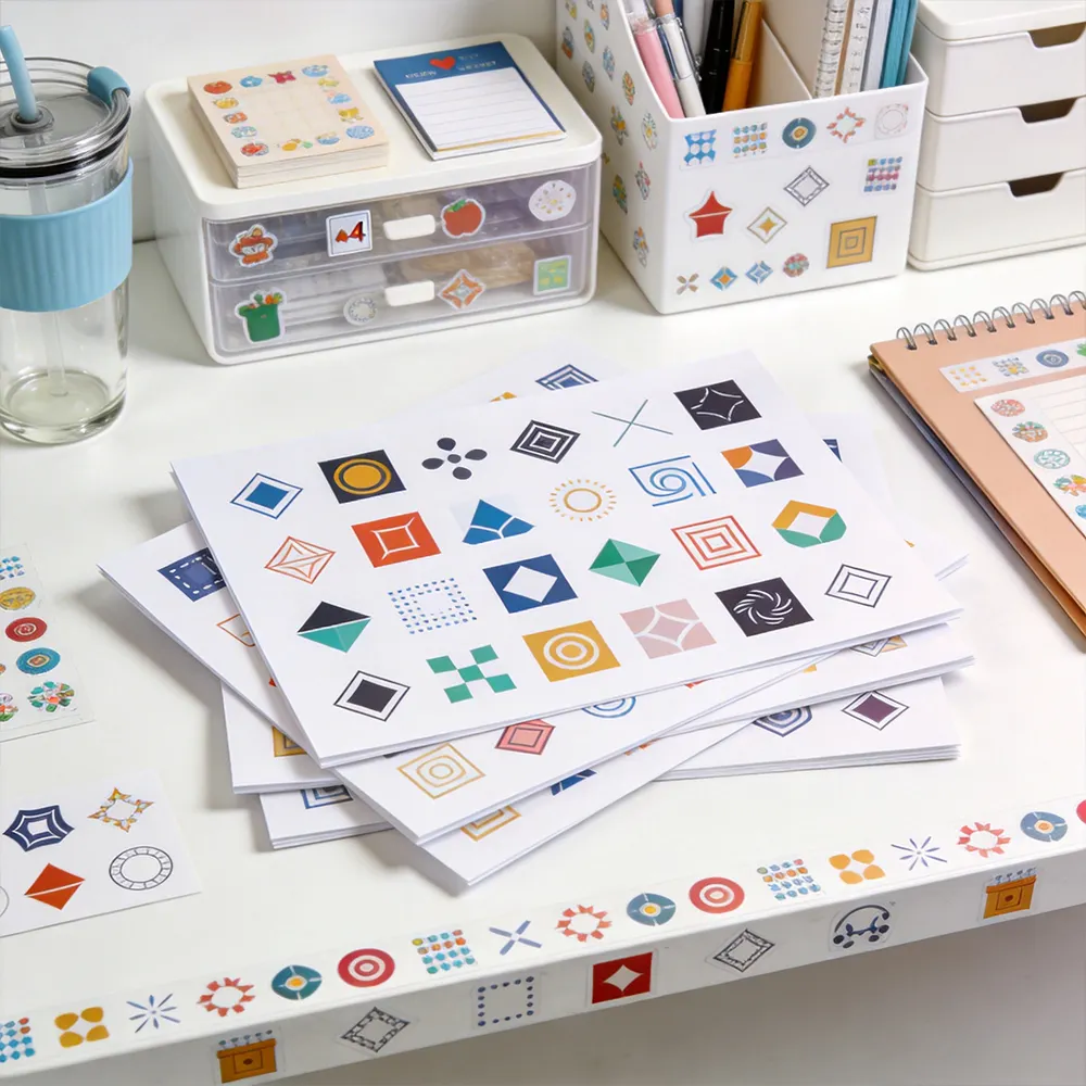 Logo, sticker vinile carta