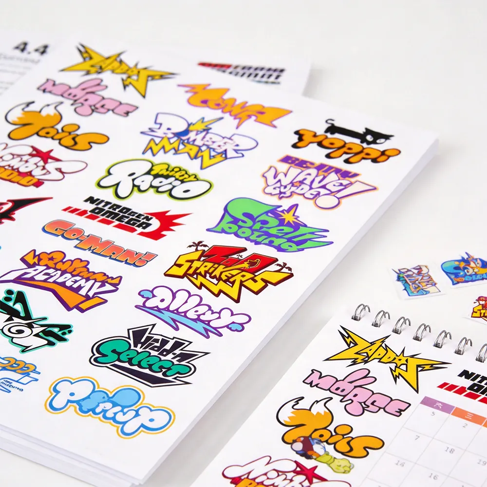 Fogli di decalcomanie personalizzate per Planner