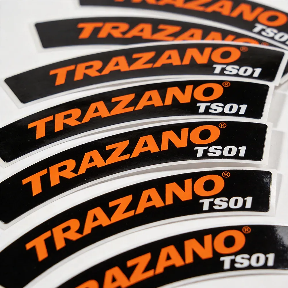 tire curing identification label