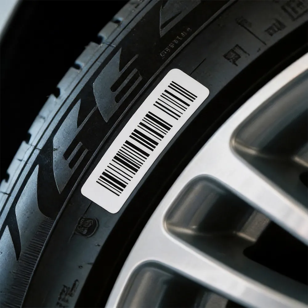 industrial tire QC label