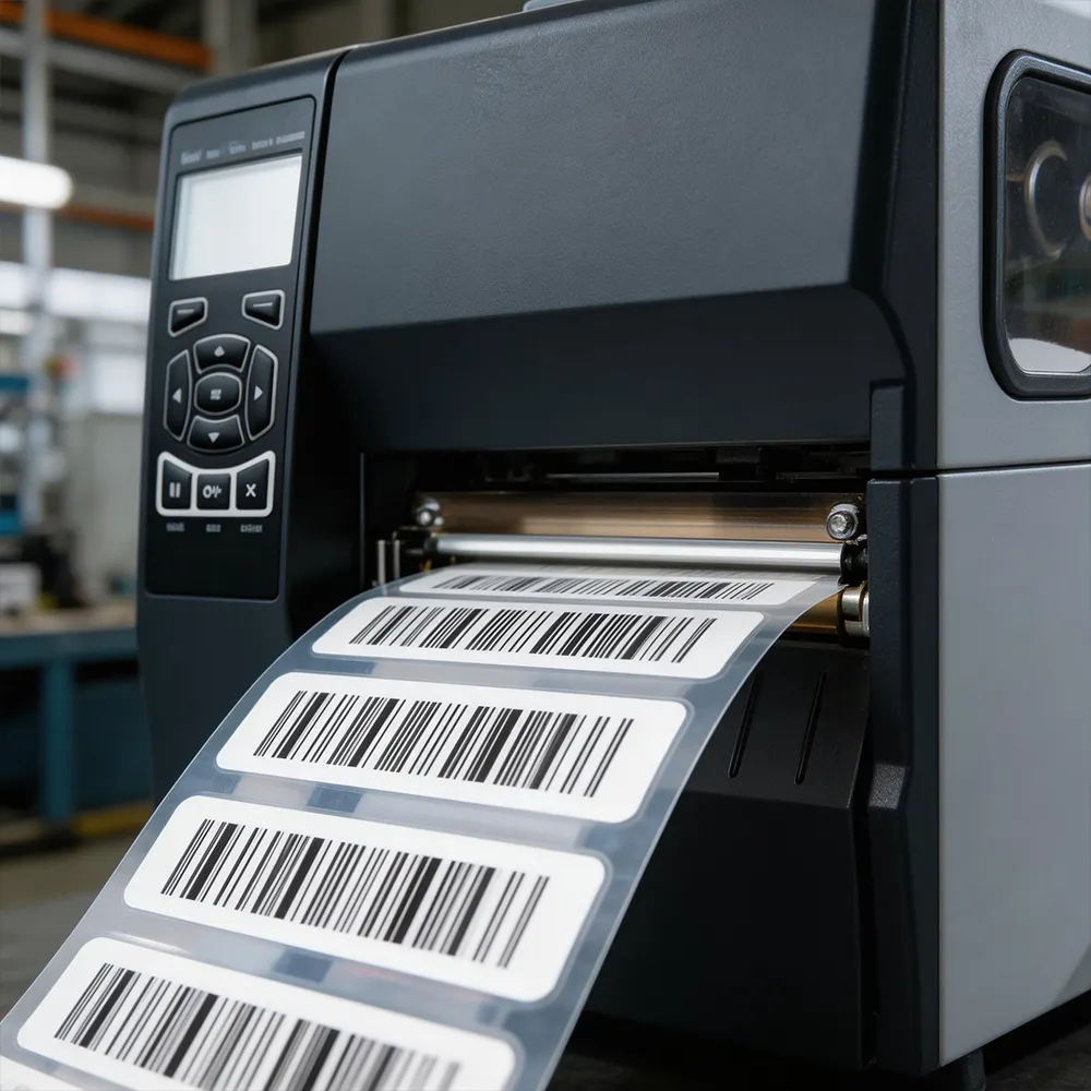 tire trace barcode label
