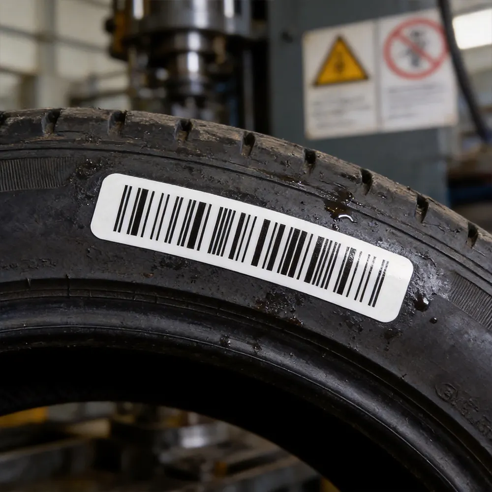 tire high temperature label