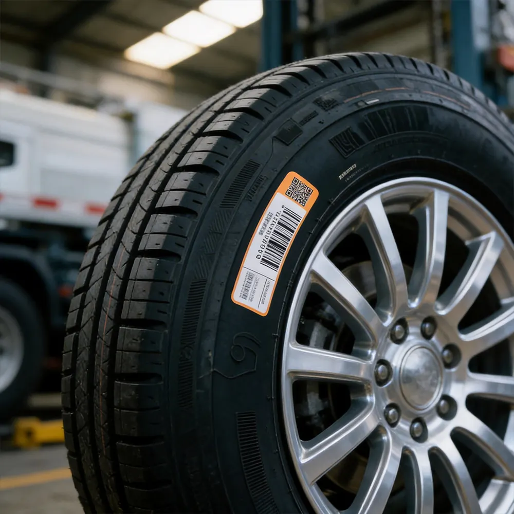 heavy duty tire label