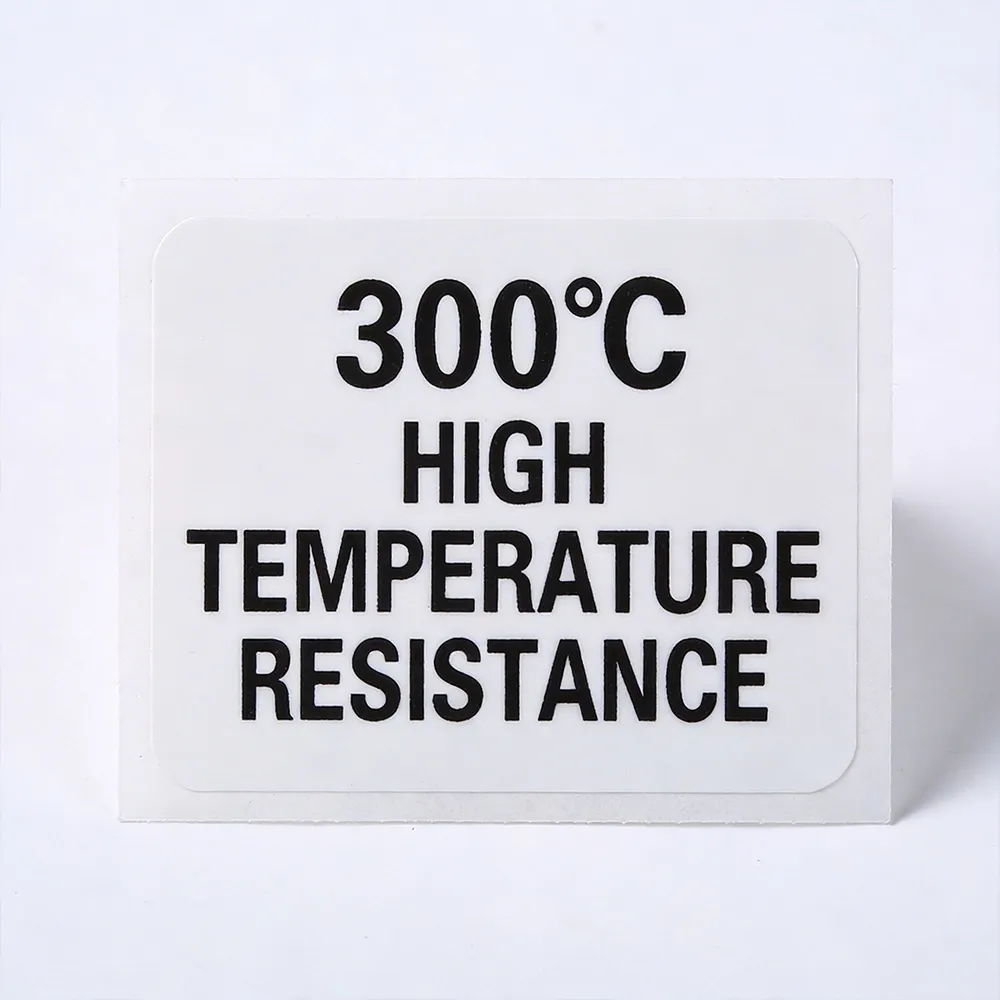 300C Etichette ad alta temperatura