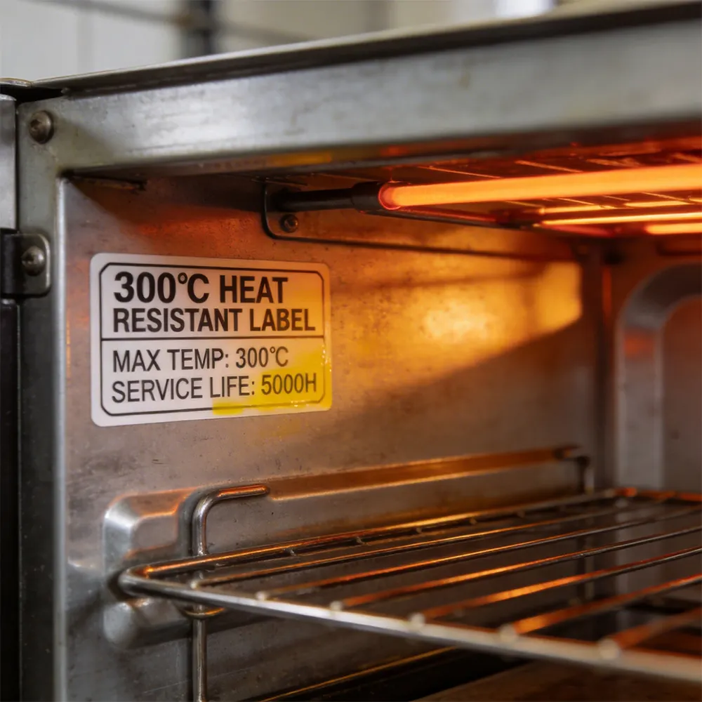 Etichette di processo per forno