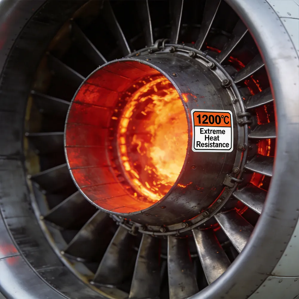Tag resistenti al calore per l'aviazione
