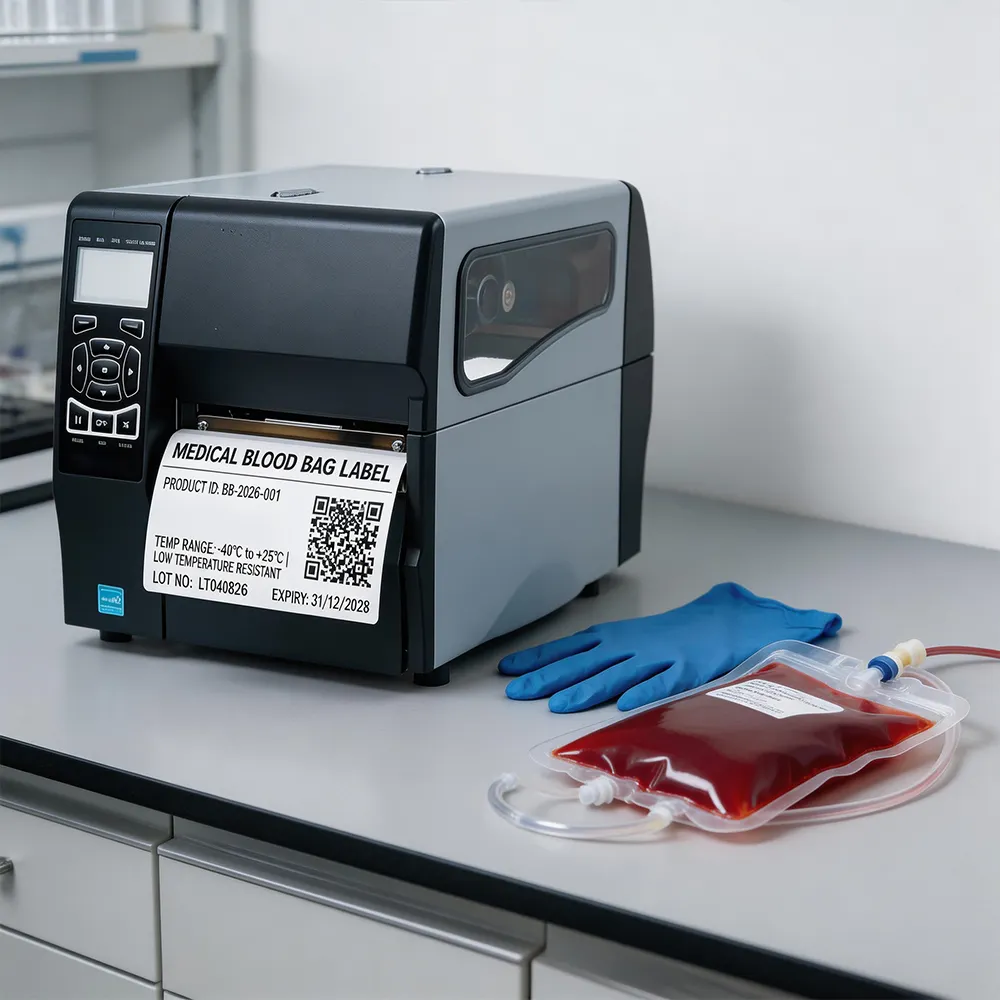 Etichetta di tracciamento da laboratorio