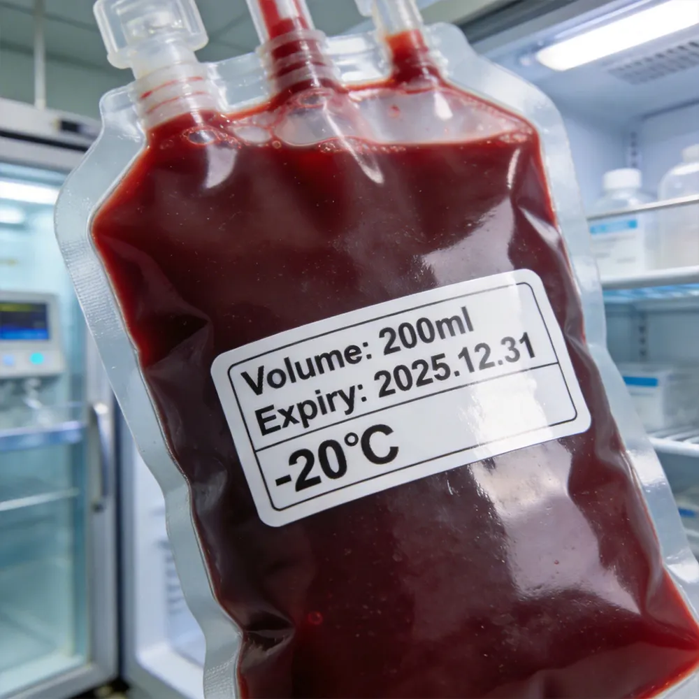 Etichetta di tracciamento della catena fredda