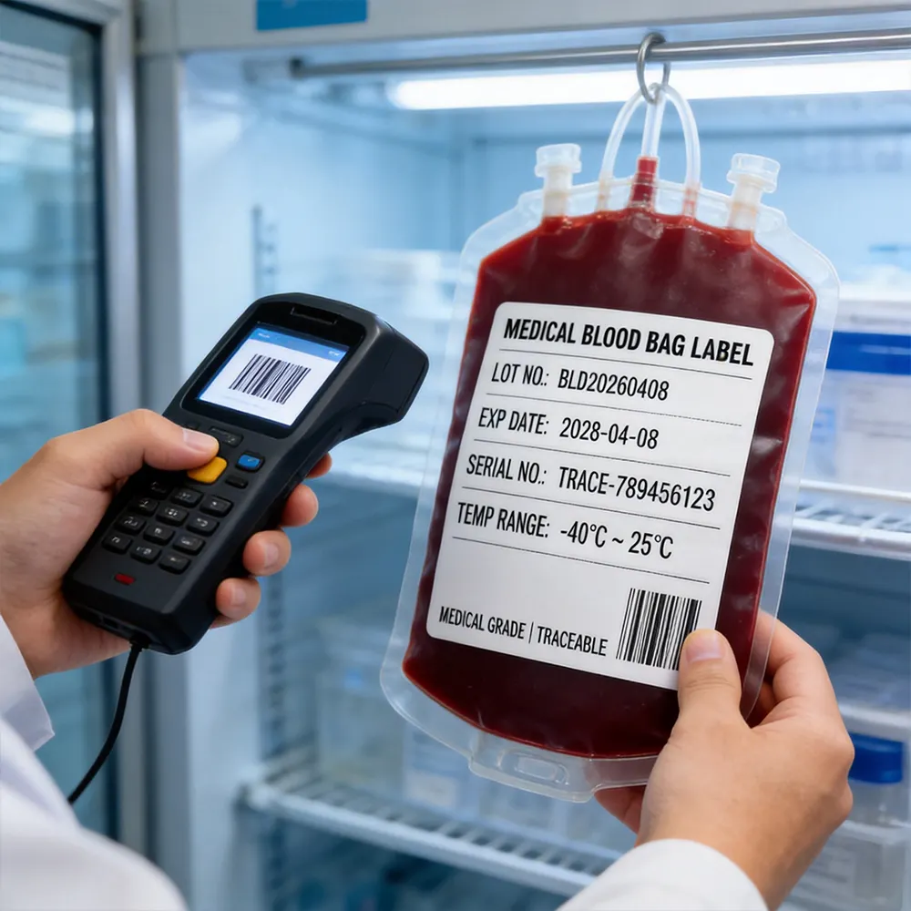 Etichetta di tracciabilità medica