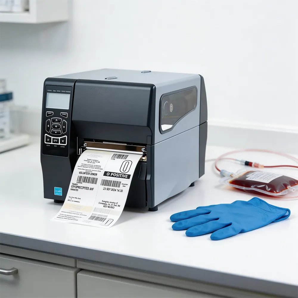 Etichetta di collezione medica