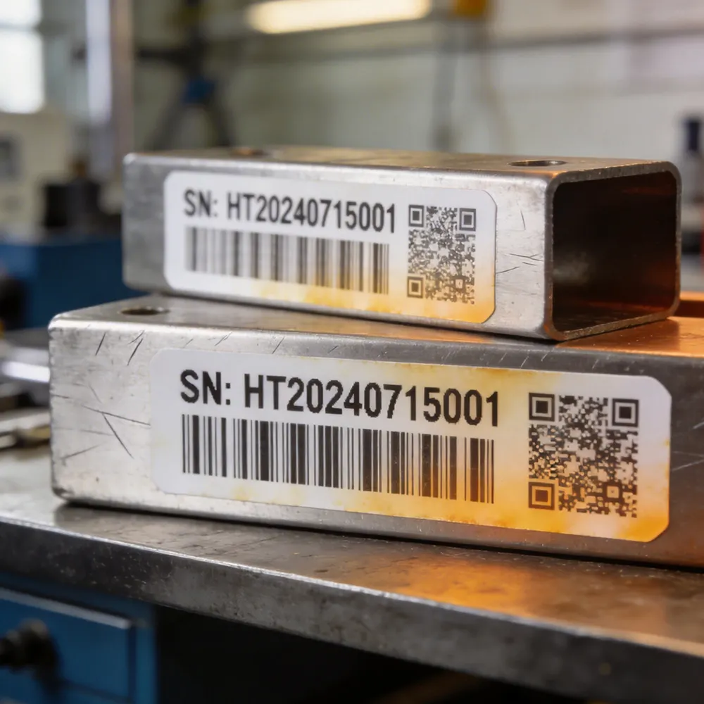 Etichette sicure per autoclavi