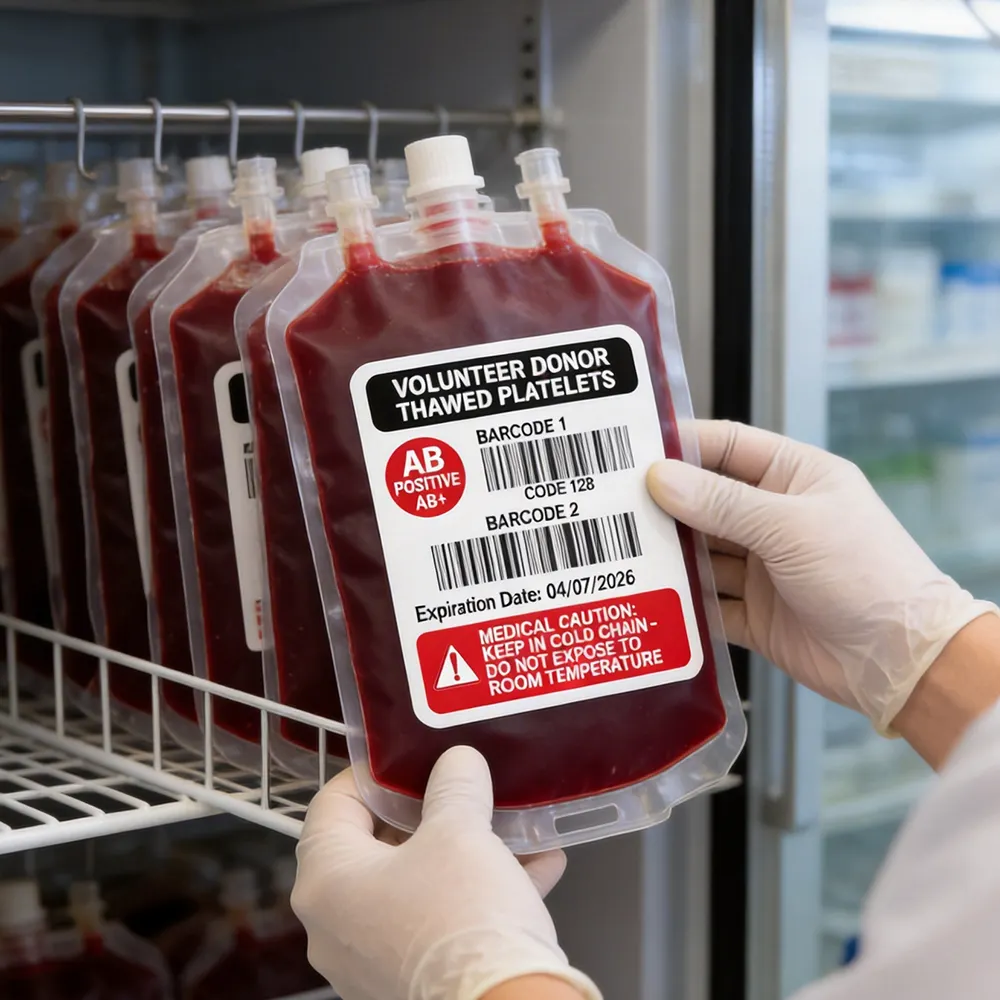 Etichette di laboratorio criogenico