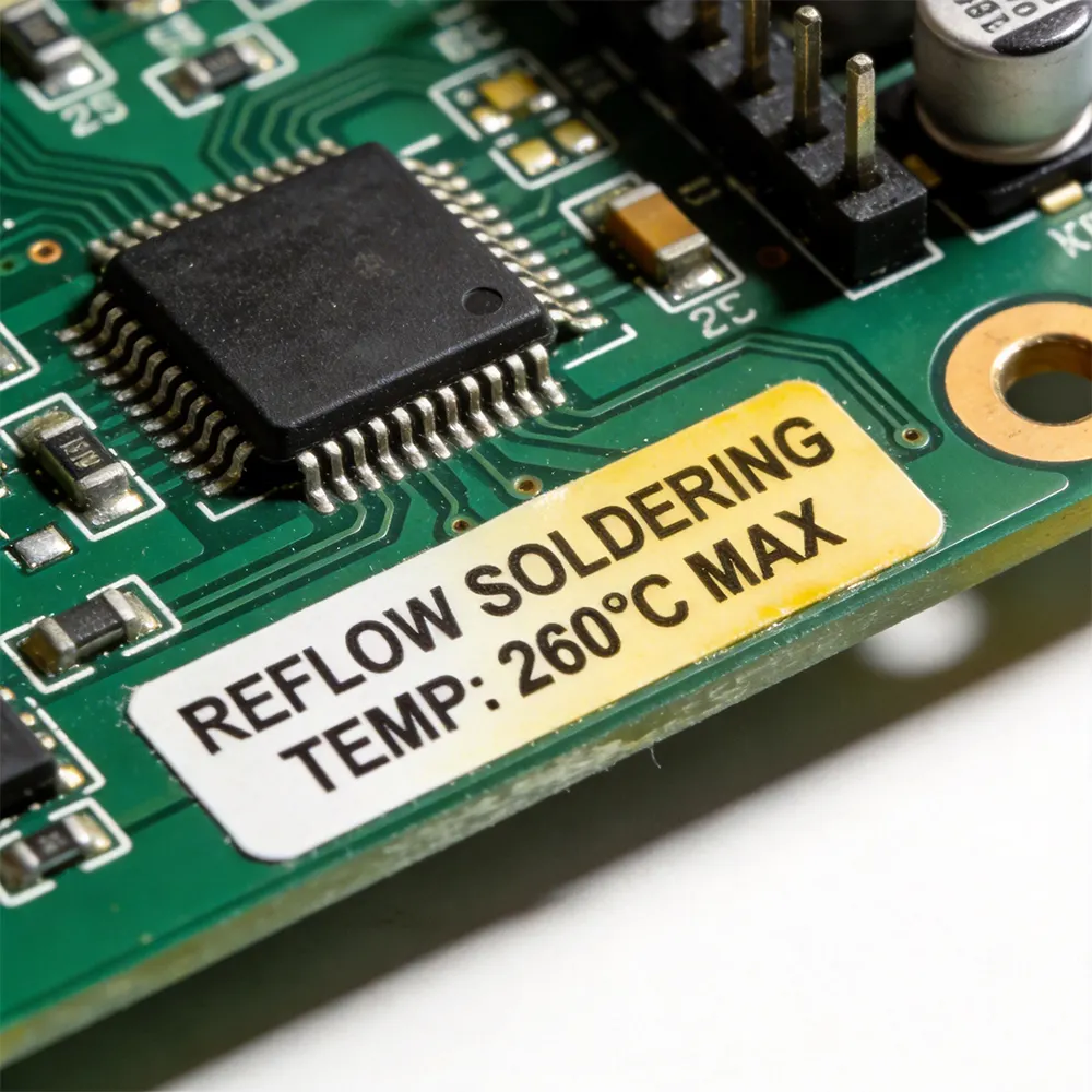 Etichette ID componenti della PCB