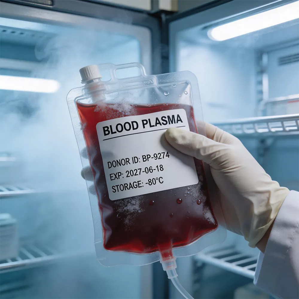 Etichette per la sicurezza del sangue