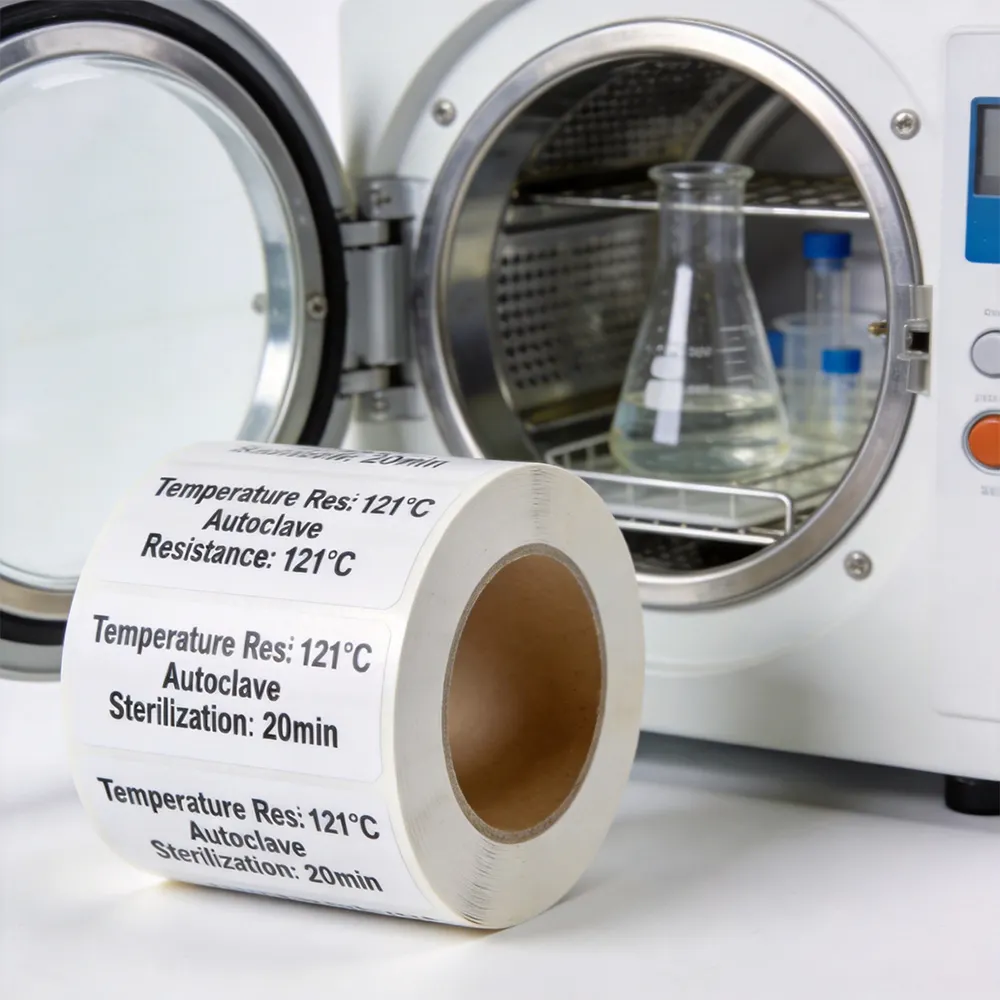 Etichette di sterilizzazione