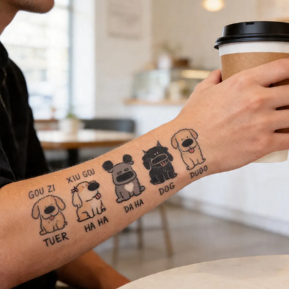 Carta per tatuaggi fai-da-te