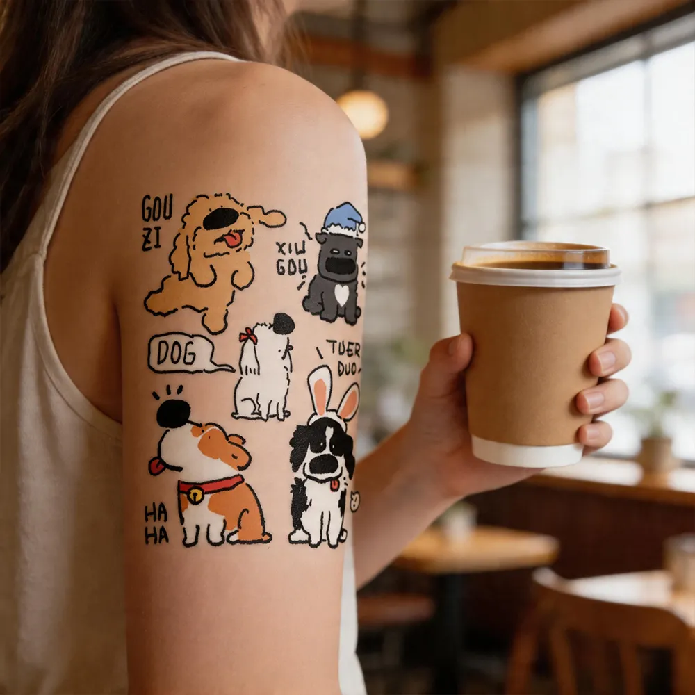 Carta per decalcomanie per tatuaggi