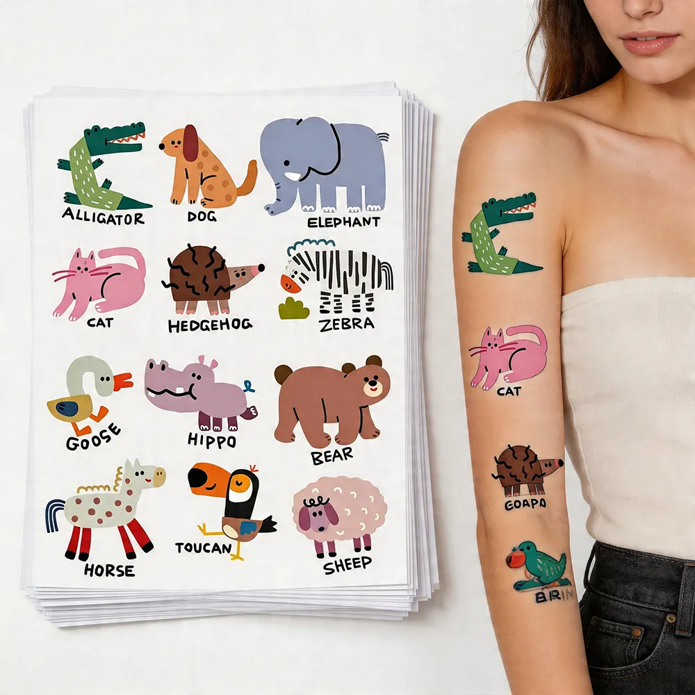 Carta per tatuaggi fai-da-te