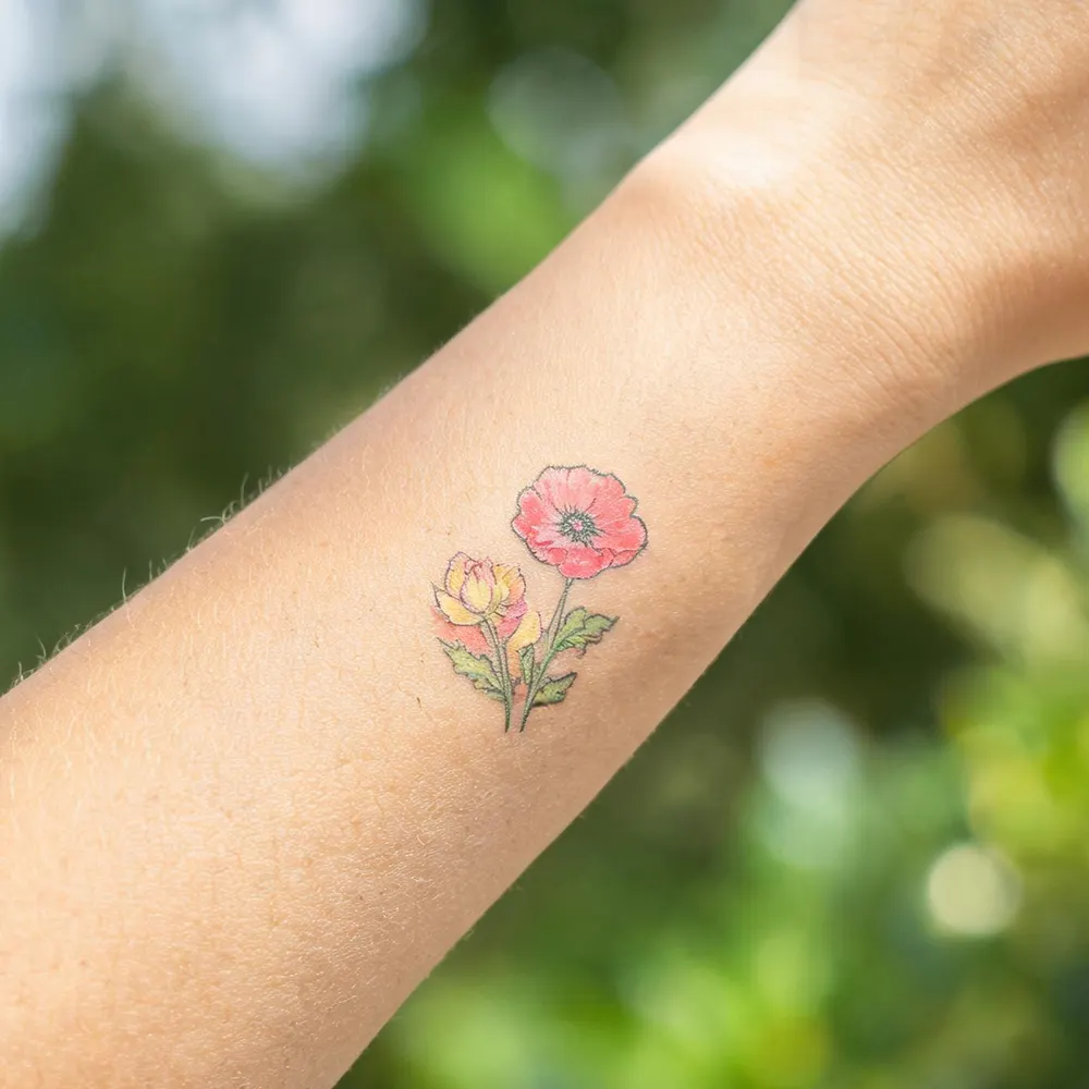 carta bianca per il trasferimento dei tatuaggi