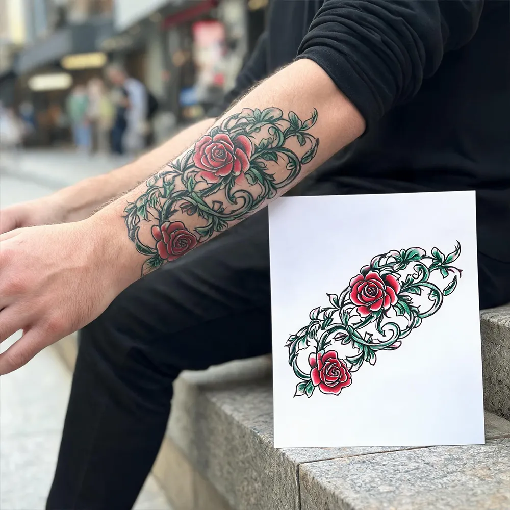 Carta trasparente per tatuaggi
