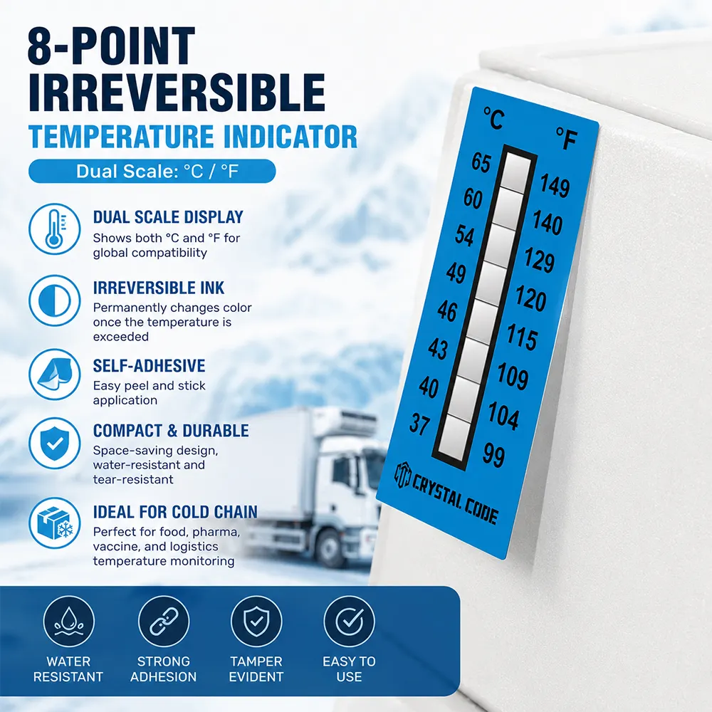 Indicatore di temperatura di conservazione a freddo