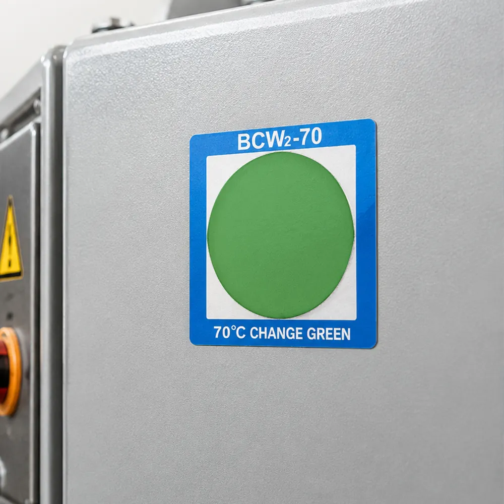 Adesivo per la temperatura per il cambio colore