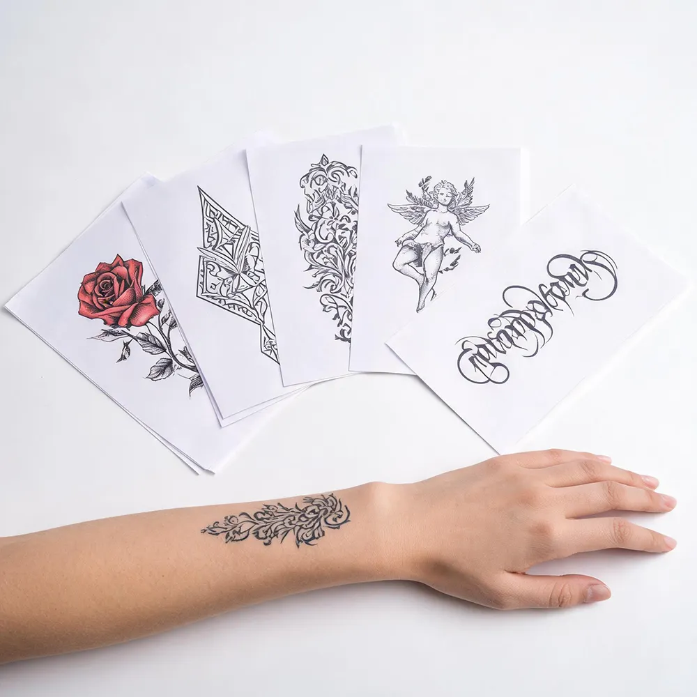 Carta per tatuaggi stampabile su misura