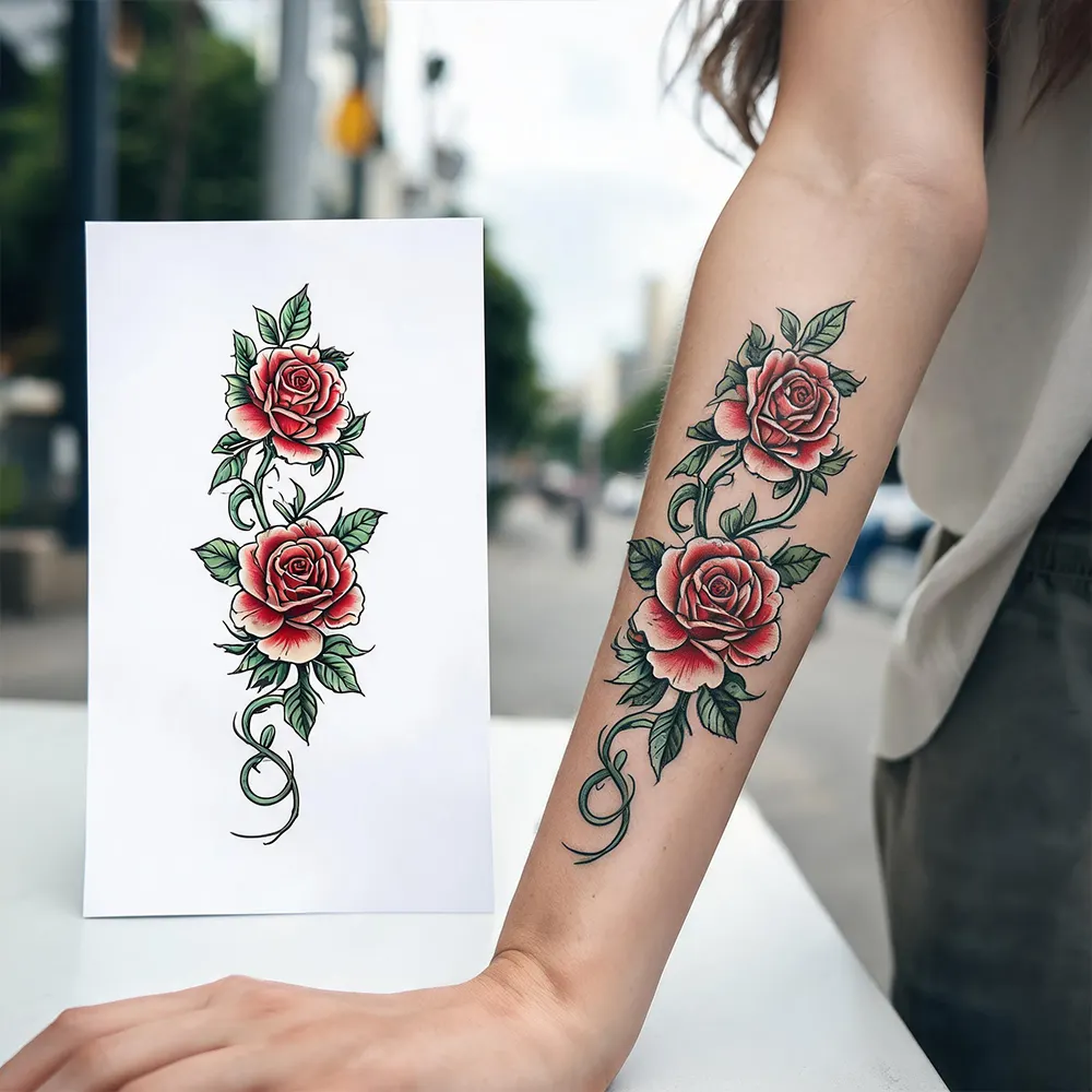 Carta per tatuaggi facile da applicare