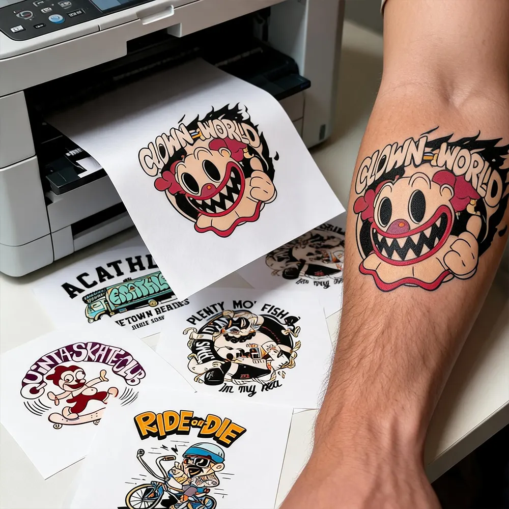 Facile rimuovere carta per tatuaggi
