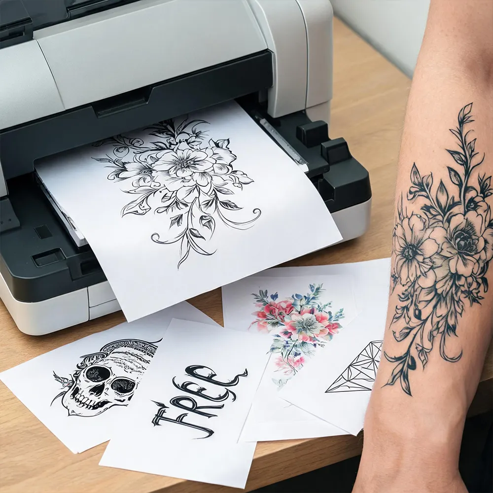 Carta per tatuaggi ecologica