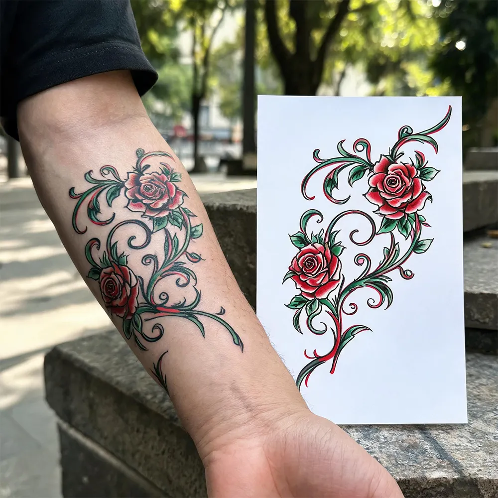 Carta per tatuaggi ecologica